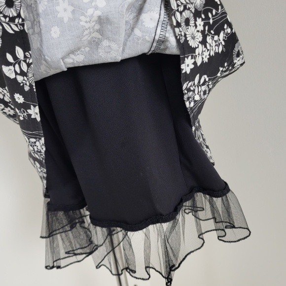 FREE W Purchase Floral Mini Dress Strapless petticoat tube top - Picture 8 of 16